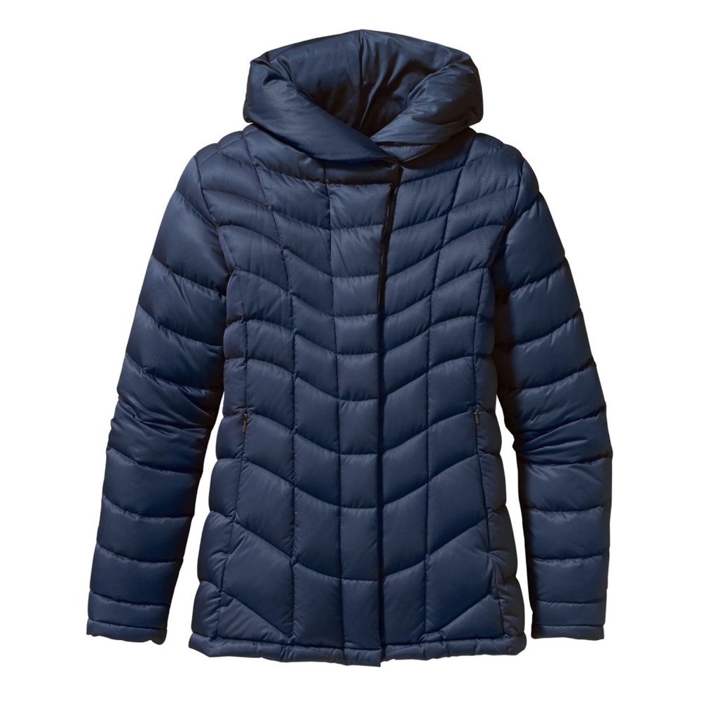 Patagonia Women's Down Puffer Jacket - Deep Blue - Picture 1 of 12